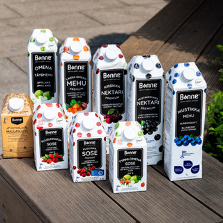Nước ép Việt quất rừng từ trái cây thật và nước suối tinh khiết Bonne Premium Blueberry 1L - SOUL JUICE