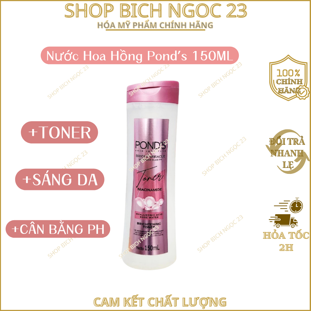 Nước Hoa Hồng Pond’s Sáng Da Cân Bằng pH - 150ml