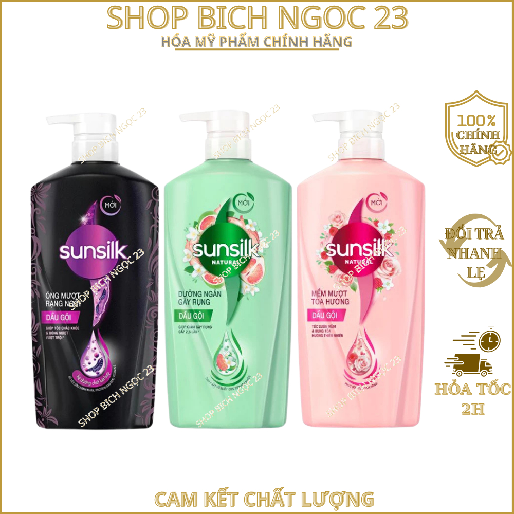 Dầu Gội Bưởi Sunsilk Natural Hương Thiên Nhiên 650g