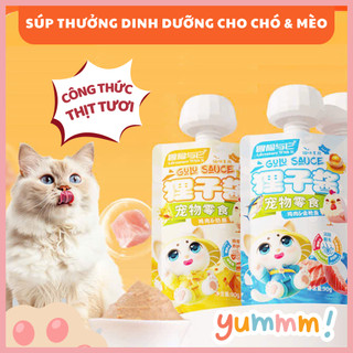 Súp thưởng cho mèo và chó Adventure With It - Súp thưởng nắp vặn dinh dưỡng (90gr)