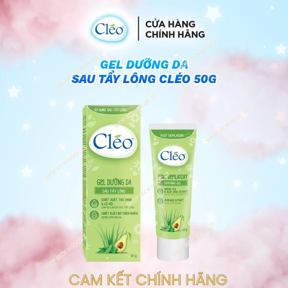 Kem Tẩy Lông Cho Da Nhạy Cảm Cleo Avocado Hair Removal Cream Sensitive Skin 50g/90g