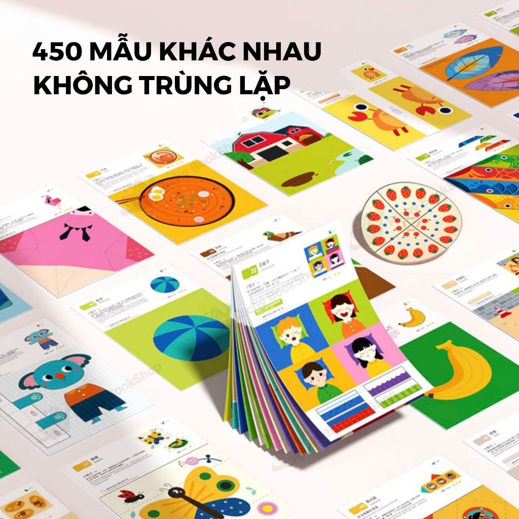 Đồ Chơi Thủ Công Bóc Dán Sticker cho bé Mideer Let’s Play With Stikers