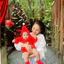 Set bodysuit Noel Kèm Mũ hàng thu đông cho bé trai bé gái đón noel cho béchụpảnh