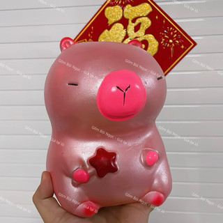 Heo Đất Capybara Tiết Kiệm Nhiều Màu Siêu Xinh - Gốm Thủ Công Lái Thiêu