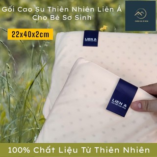 🪙GỐI CHO BÉ🪙 Thương Hiệu Liên Á Chính Hãng, Gối Nằm Cao Su Thiên Nhiên Đàn Hồi, Êm Ái Cho Trẻ Em