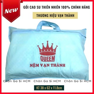 ✨VẠN THÀNH CHÍNH HÃNG✨Gối Nằm Cao Su Thiên Nhiên Đàn Hồi, Êm Ái, BH 10 Năm - Hàng Cao Cấp