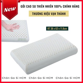 ✨VẠN THÀNH CHÍNH HÃNG✨Gối Nằm Cao Su Thiên Nhiên Đàn Hồi, Êm Ái, BH 10 Năm - Hàng Cao Cấp