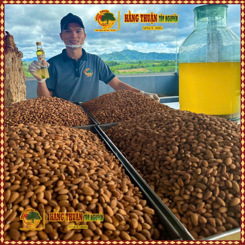 Dầu Hạnh Nhân Nguyên Chất Hằng Thuận Tây Nguyên