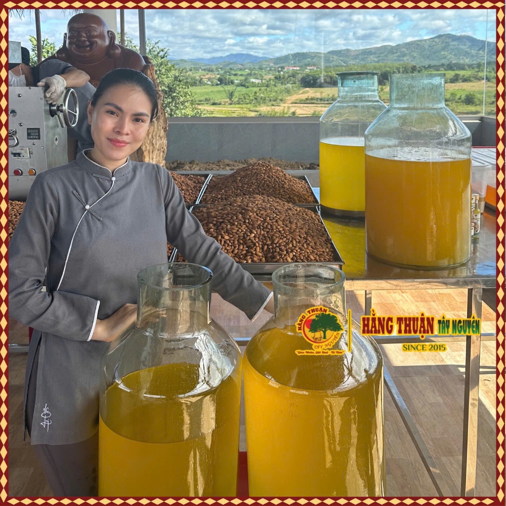 Dầu Hạnh Nhân Nguyên Chất Hằng Thuận Tây Nguyên
