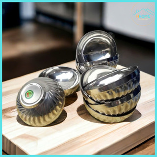 COMBO 10 Bát chén tô ăn cơm ăn mì inox 2 lớp cách nhiệt chống nóng tiện lợi - Hunghome