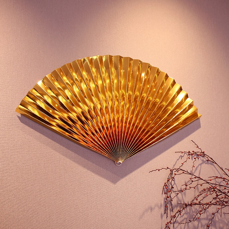 Quạt giấy gấp nếp sẵn size đại trang trí decor lễ tết, đám cưới, sự kiện - Kem Shop K54
