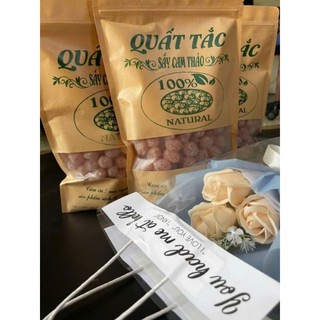 Quất Tắc Sấy CamThảo Dẻo Mềm Thơm Ngon,chua chua ngọt ngọt,vị cay nhẹ,bổsung nhiều vitamin,tốt cho sức khỏe.