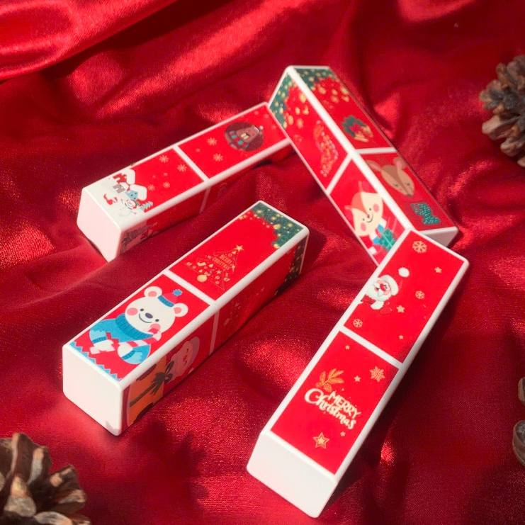 Son dưỡng có màu "Noel và Tết" Escoco