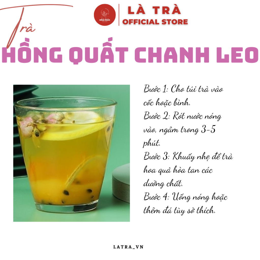 Thiết kế của Trà Thảo Mộc Detox Thảo Dược