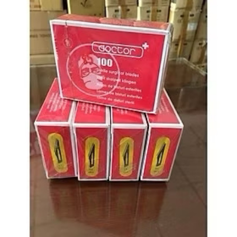Hộp 100 Lưỡi Dao Mổ Doctor số 10,11,12,15,20,21