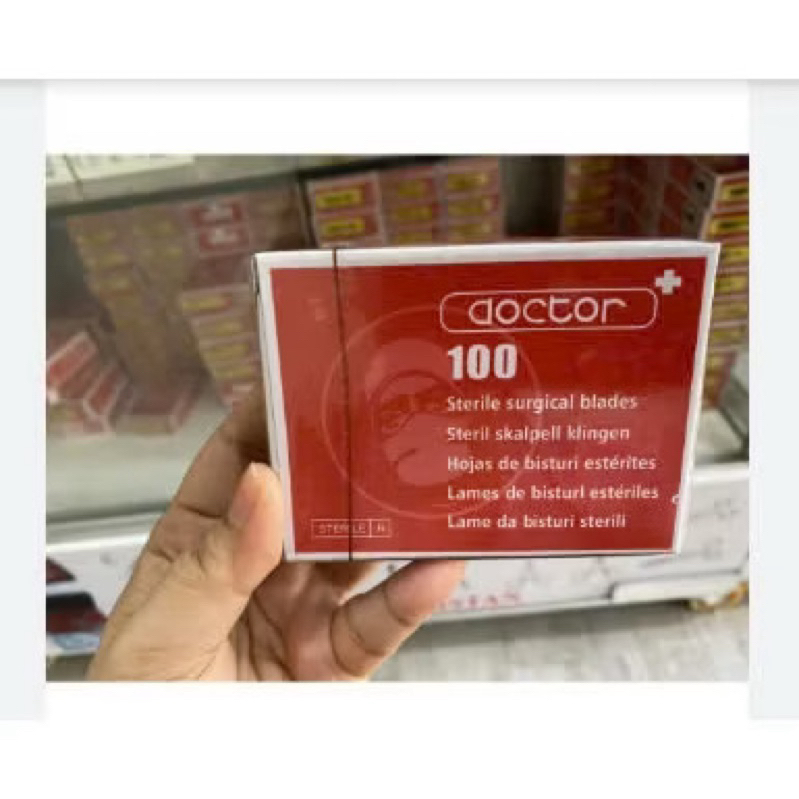 Hộp 100 Lưỡi Dao Mổ Doctor số 10,11,12,15,20,21