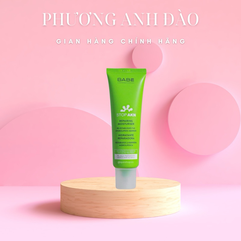 Kem dưỡng ẩm phục hồi da mụn Babe