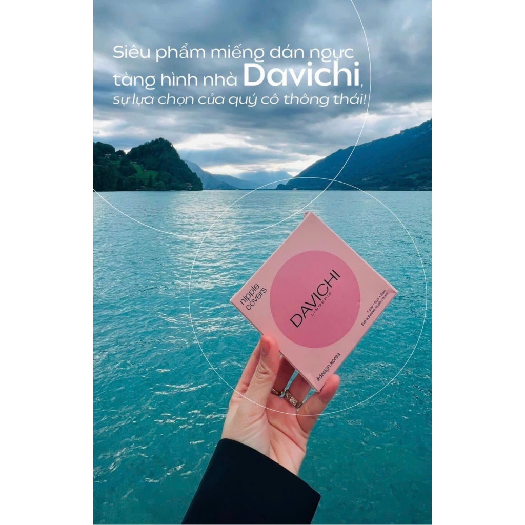 Davichi  Miếng dán nhiệt tự thân Sweatproof nipple covers