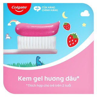 [HB Gift] Bộ 2 kem đánh răng cho bé kỳ lân Unicorn hương dâu Colgate 40g