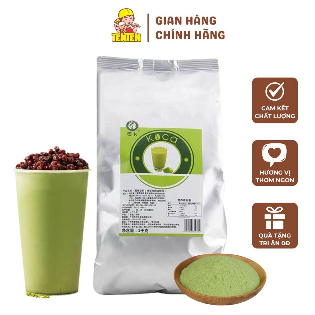 Bột Matcha Koca | Bột Kem Không Sữa Matcha Nguyên Liệu Pha Chế Trà Sữa ...