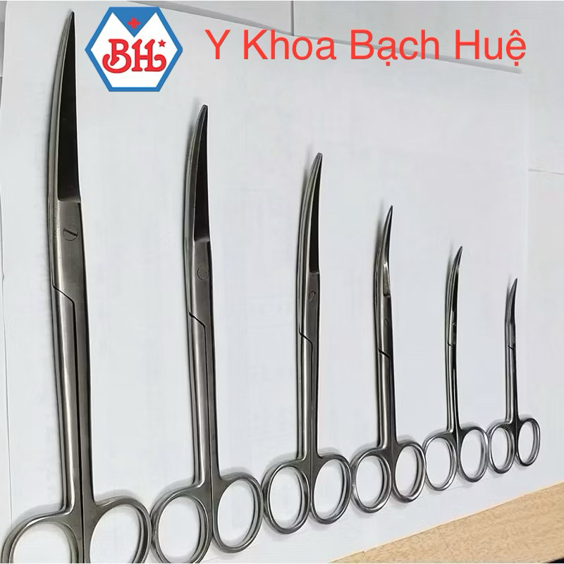 Kéo y tế cong, thẳng nhọn, kéo thẳng. cong mũi nhọn( cái)