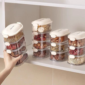 Hộp đựng thực phẩm khô có nắp đậy