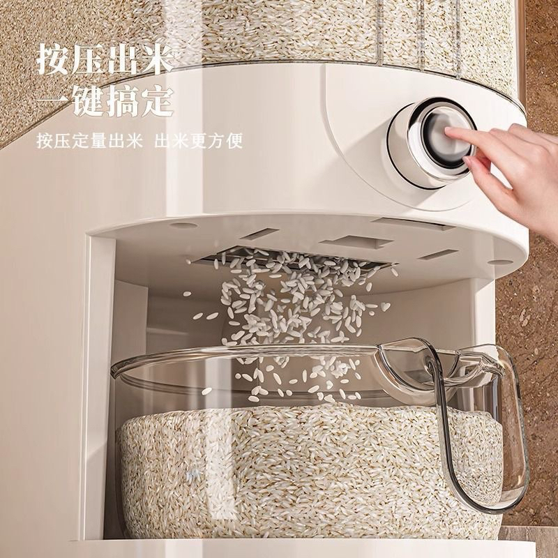 Thùng đựng gạo kèm khay đựng gạo