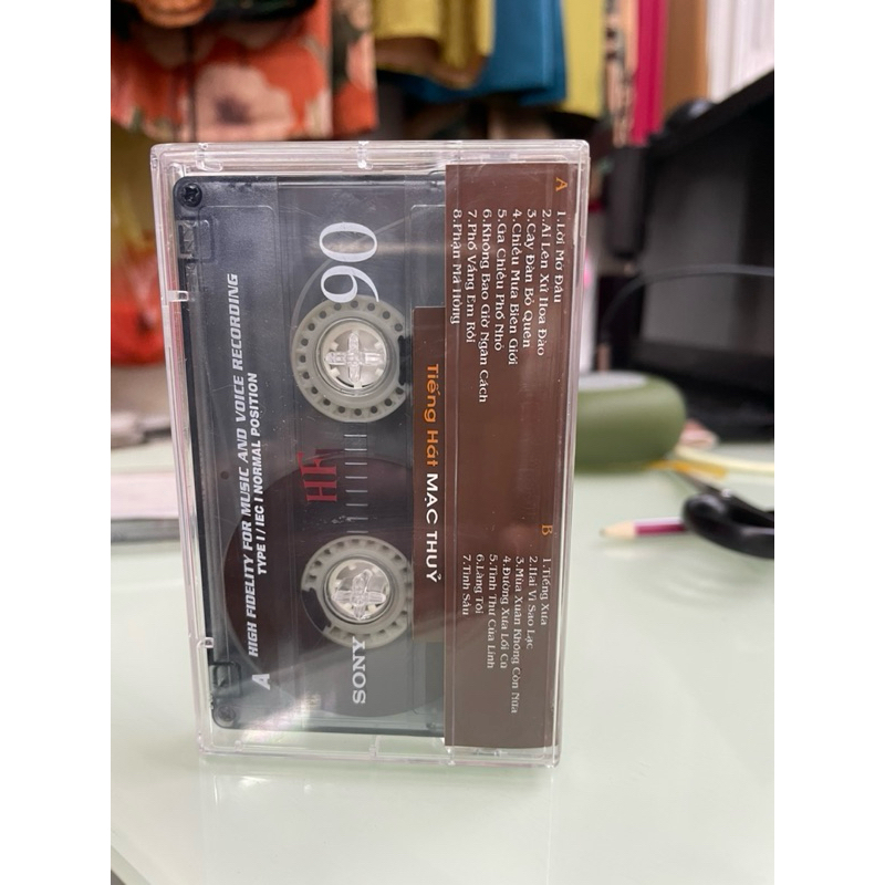 Băng Cassette Mạc Thuỷ - Hoài Niệm