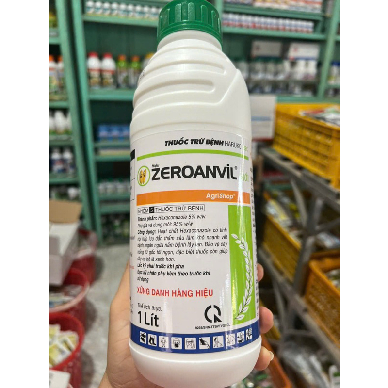 [VIL ẤN ĐỘ] ZERO ANVIL 5SC [ chai 1 lít] Xuất xứ Ấn Độ: Chuyên nấm hồng ...
