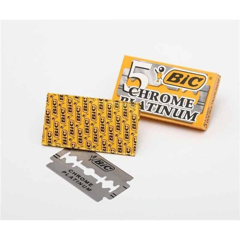 Hộp lẻ dao lam Bic, giúp gọt chì xé, cạo lông mặt cô dâu