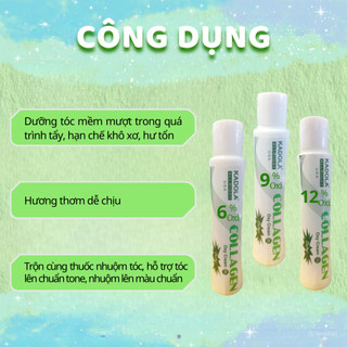 OXY TRỢ NHUỘM COLLAGEN - Hỗ trợ tóc lên chuẩn tone, nhuộm lên chuẩn màu | Thuốc nhuộm tóc Kadola