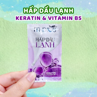 Hấp Dầu Lạnh m.pros Keratin Vitamin B5 và Collagen Vitamin B5 - Dạng gói 10ml | Thuốc nhuộm tóc Kadola