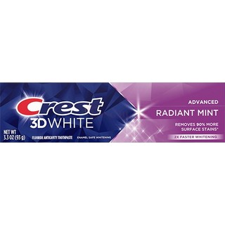 Kem đánh răng Crest 3D White Radiant Mint (93g)