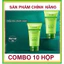 Combo 10 hộp Tẩy da chết mặt Ginbi 100g chiết xuất Nha Đam