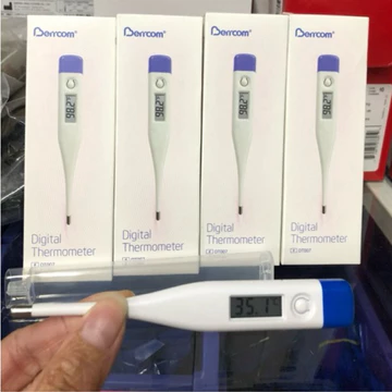 ❤ Nhiệt kế điện tử BERCOM - Nhiệt kế điện tử kẹp nách đo nhiệt độ trẻ em, NHIỆT KẾ ĐIỆN TỬ ĐO THÂN NHIỆT BERRCOM