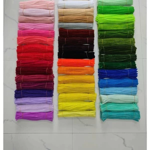 bó 50/100 sợi Kẽm Nhung Loại 1 Làm Hoa Handmade Màu Pastel Lông Dày Mịn nhiều màu AG.FASHION