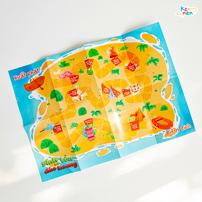Đồ chơi xếp hình kỹ năng sống - Kennen Match it, 12 kỹ năng sinh tồn cần thiết cho bé từ 3+ tuổi