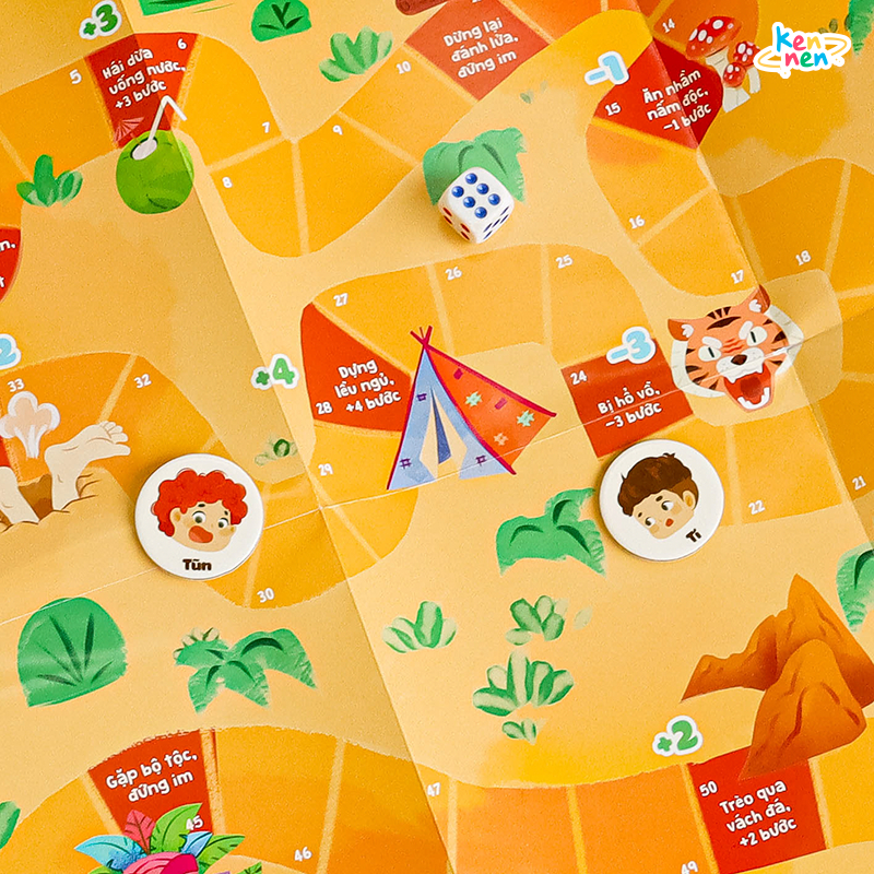 Đồ chơi xếp hình kỹ năng sống - Kennen Match it, 12 kỹ năng sinh tồn cần thiết cho bé từ 3+ tuổi