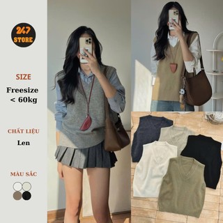 247Store - Áo Ghile Nữ Len Lông Thỏ Cổ Chữ V Mềm Mịn Gile837_P7K3