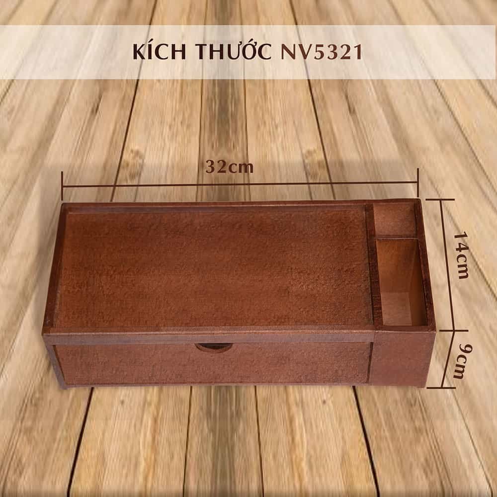 Hộp đựng đũa thìa đa năng màu đen có hủ tăm khăn giấy, Hộp đũa muỗng cho quán ăn Nhatvywood NV5321
