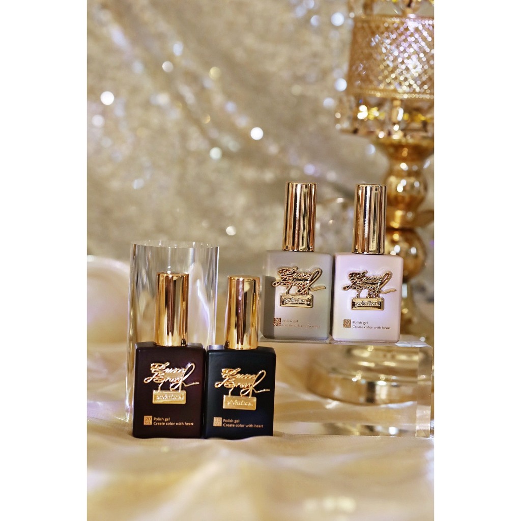 Luxe Bộ Sản Phẩm Bóng Và Liên kết, Cứng Móng, Kiềm Dầu Cao Cấp Thế Hệ 2 Của Ouboli