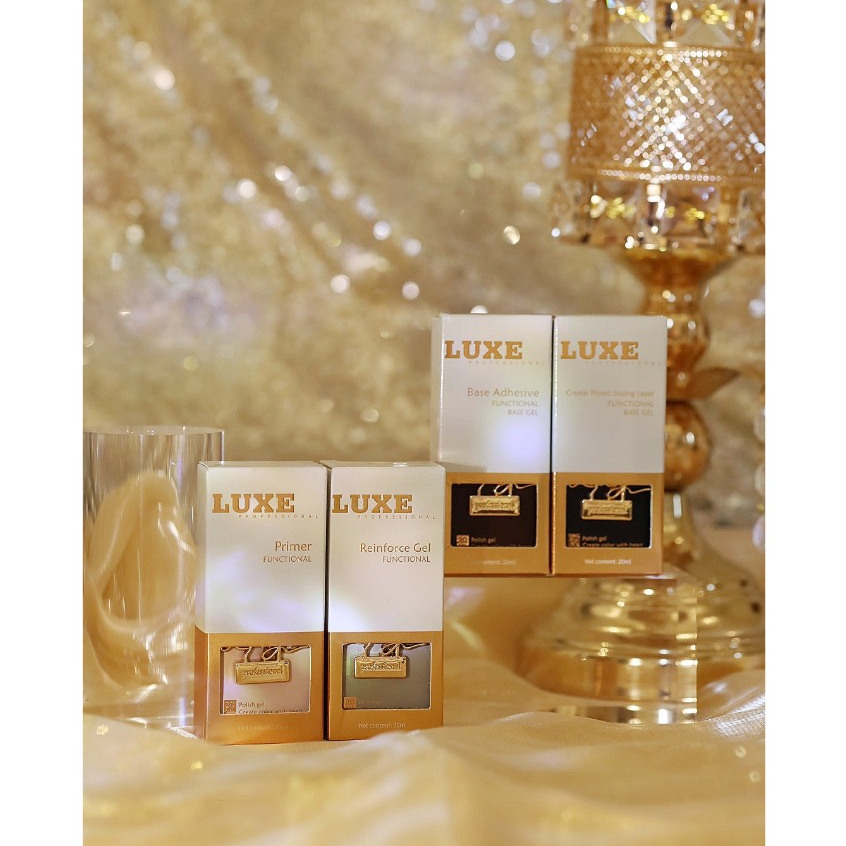 Luxe Bộ Sản Phẩm Bóng Và Liên kết, Cứng Móng, Kiềm Dầu Cao Cấp Thế Hệ 2 Của Ouboli