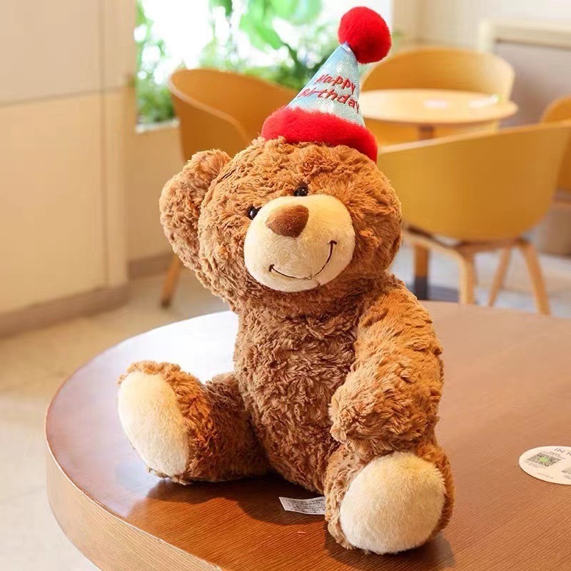 Gấu bông teddy sinh nhật Set quà sinh nhật gấu bông món quà tặng ý nghĩa cho người thân