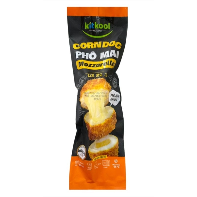 Corndog phô mai Mozazarella Kitkool 80g | Shopee Việt Nam