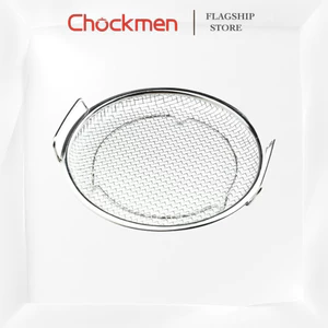 Lưới Ráo Dầu KINSGEM by Chockmen Inox Dày Dặn Khay Lưới Ráo Nước Rau Củ Quả Khay Nồi Chiên Không Dầu