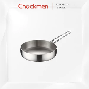 Quánh Chảo KINSGEM by Chockmen 16-20CM Inox 18/10 Cao Cấp Chảo Xào Chiến Rán Ngập Dầu Dùng Từ