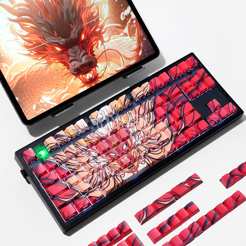 [ HOẢ TỐC - KEYCAP PHÍM GAMING] Bộ keycaps 130 nút thay thế cho nhiều ...