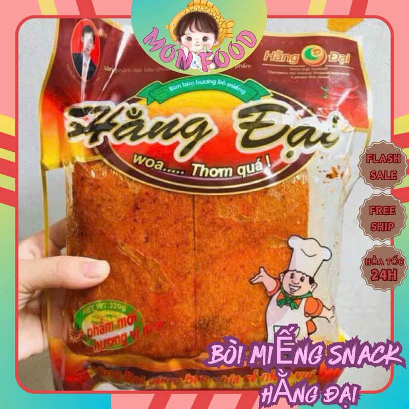 BimBim Hương Bò Miếng Snack Hằng Đại, Bò Miếng Xé Cay, Snack Cay Gói To ...