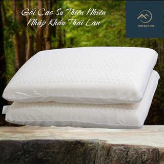 🔰ĐỦ MẪU🔰Gối Cao Su Thiên Nhiên Natural Nhập Khẩu Bền Đẹp, Êm Ái, Đàn Hồi, Chuẩn Y Khoa _Chăn Ga Sỉ