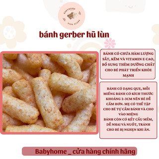 Bánh lùn Gerber Snacks for Baby Lil' Crunchies, 8M+